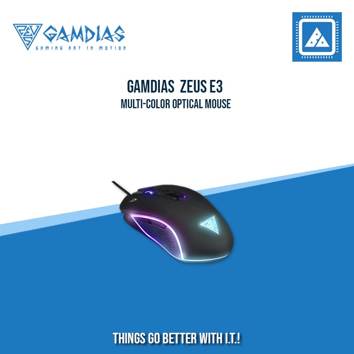 GAMDIAS ZEUS E3 NYX E1 OPTICAL MOUSE GAMDIAS ZEUS E3 NYX E1 OPTICAL MOUSE